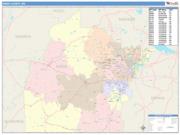Hinds <br /> Wall Map <br /> Color Cast Style 2025 Map