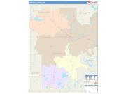 Humphreys <br /> Wall Map <br /> Color Cast Style 2025 Map