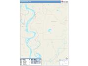 Issaquena <br /> Wall Map <br /> Color Cast Style 2025 Map