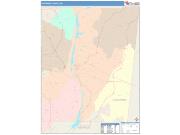 Itawamba <br /> Wall Map <br /> Color Cast Style 2025 Map