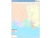 Jackson <br /> Wall Map <br /> Color Cast Style 2025 Map