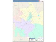 Jones <br /> Wall Map <br /> Color Cast Style 2025 Map