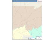 Leake <br /> Wall Map <br /> Color Cast Style 2025 Map