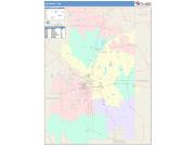 Lee <br /> Wall Map <br /> Color Cast Style 2025 Map