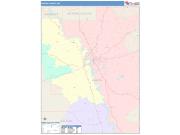 Marion <br /> Wall Map <br /> Color Cast Style 2025 Map