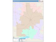 Marshall <br /> Wall Map <br /> Color Cast Style 2025 Map
