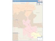 Montgomery <br /> Wall Map <br /> Color Cast Style 2025 Map