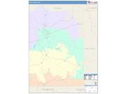 Pike <br /> Wall Map <br /> Color Cast Style 2025 Map