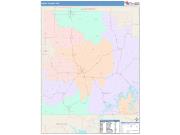 Barry <br /> Wall Map <br /> Color Cast Style 2025 Map