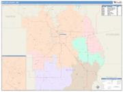 Butler <br /> Wall Map <br /> Color Cast Style 2025 Map