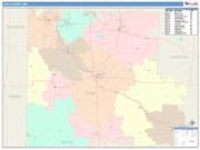 Cass <br /> Wall Map <br /> Color Cast Style 2025 Map