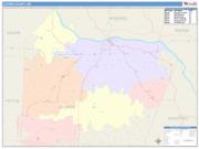Cooper <br /> Wall Map <br /> Color Cast Style 2025 Map