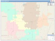 DeKalb <br /> Wall Map <br /> Color Cast Style 2025 Map