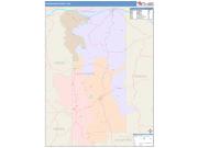 Gasconade <br /> Wall Map <br /> Color Cast Style 2025 Map