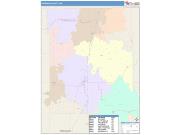 Harrison <br /> Wall Map <br /> Color Cast Style 2025 Map