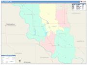 Holt <br /> Wall Map <br /> Color Cast Style 2025 Map
