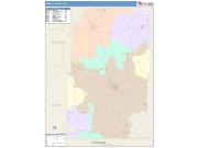 Howell <br /> Wall Map <br /> Color Cast Style 2025 Map