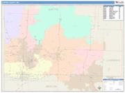 Jasper <br /> Wall Map <br /> Color Cast Style 2025 Map