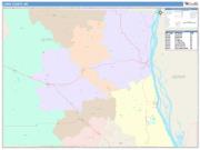 Lewis <br /> Wall Map <br /> Color Cast Style 2025 Map