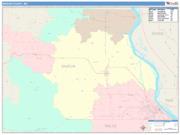 Marion <br /> Wall Map <br /> Color Cast Style 2025 Map