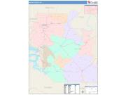 Miller <br /> Wall Map <br /> Color Cast Style 2025 Map