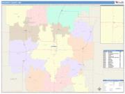 Nodaway <br /> Wall Map <br /> Color Cast Style 2025 Map