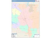Polk <br /> Wall Map <br /> Color Cast Style 2025 Map