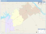 Ralls <br /> Wall Map <br /> Color Cast Style 2025 Map