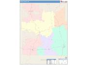 Wright <br /> Wall Map <br /> Color Cast Style 2025 Map