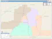 Big Horn <br /> Wall Map <br /> Color Cast Style 2025 Map
