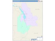 Broadwater <br /> Wall Map <br /> Color Cast Style 2025 Map