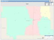 Daniels <br /> Wall Map <br /> Color Cast Style 2025 Map