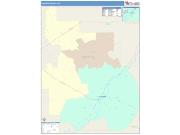 Dawson <br /> Wall Map <br /> Color Cast Style 2025 Map