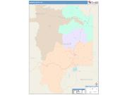 Granite <br /> Wall Map <br /> Color Cast Style 2025 Map