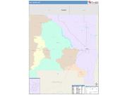 Hill <br /> Wall Map <br /> Color Cast Style 2025 Map