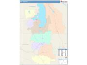 Lake <br /> Wall Map <br /> Color Cast Style 2025 Map