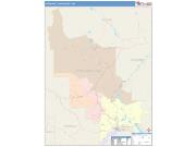 Lewis and Clark <br /> Wall Map <br /> Color Cast Style 2025 Map