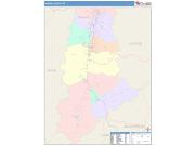 Ravalli <br /> Wall Map <br /> Color Cast Style 2025 Map