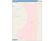 Wibaux <br /> Wall Map <br /> Color Cast Style 2025 Map