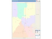 Antelope <br /> Wall Map <br /> Color Cast Style 2025 Map