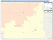 Box Butte <br /> Wall Map <br /> Color Cast Style 2025 Map