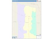 Brown <br /> Wall Map <br /> Color Cast Style 2025 Map