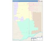 Colfax <br /> Wall Map <br /> Color Cast Style 2025 Map