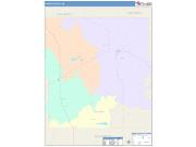 Dawes <br /> Wall Map <br /> Color Cast Style 2025 Map