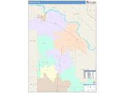 Dixon <br /> Wall Map <br /> Color Cast Style 2025 Map