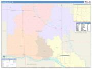 Dodge <br /> Wall Map <br /> Color Cast Style 2025 Map