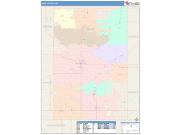 Gage <br /> Wall Map <br /> Color Cast Style 2025 Map
