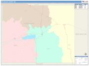 Hitchcock <br /> Wall Map <br /> Color Cast Style 2025 Map