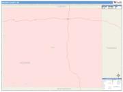 Hooker <br /> Wall Map <br /> Color Cast Style 2025 Map