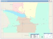 Keith <br /> Wall Map <br /> Color Cast Style 2025 Map